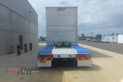 2003 Maxitrans 12 Pallet Dropdeck Curtainsider A Trailer with Mezz