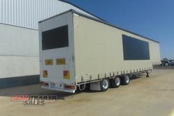 2009 Maxitrans 24 Pallet Dropdeck Curtainsider with Mezz