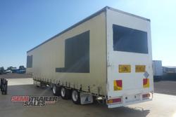 2009 Maxitrans 24 Pallet Dropdeck Curtainsider with Mezz