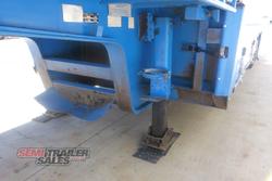 2007 Vawdrey 14 Pallet Double Dropdeck Curtainsider A Trailer with Mezz