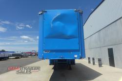 2007 Vawdrey 14 Pallet Double Dropdeck Curtainsider A Trailer with Mezz