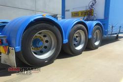 2007 Vawdrey 14 Pallet Double Dropdeck Curtainsider A Trailer with Mezz