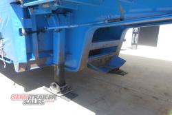 2007 Vawdrey 14 Pallet Double Dropdeck Curtainsider A Trailer with Mezz