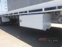 2009 Barker 45FT-70FT Dropdeck Extendable with Ramps