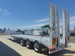 2009 Barker 45FT-70FT Dropdeck Extendable with Ramps