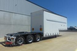 2009 Maxitrans 12 Pallet Double Dropdeck Curtainsider A Trailer with Mezz