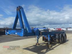 1984 Fruehauf 20FT Tipping Skel