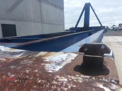1984 Fruehauf 20FT Tipping Skel