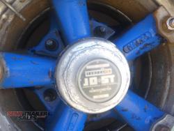 1984 Fruehauf 20FT Tipping Skel
