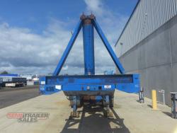 1984 Fruehauf 20FT Tipping Skel
