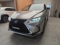 2018 Lexus RX450h F Sport 3.5L Hybrid Auto CVT Wagon