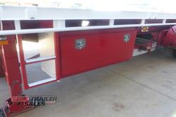 2014 Vawdrey 12 Pallet Flat Top A Trailer