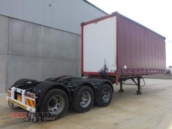 2004 Barker 12 Pallet Curtainsider A Trailer