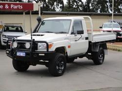 2023 Toyota Landcruiser Workmate VDJ79R White