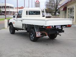 2023 Toyota Landcruiser Workmate VDJ79R White