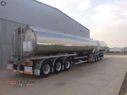2013 Marshall Lethlean Fuel Tanker B Double Set