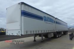2012 Vawdrey 34 Pallet Curtainsider B Double Set