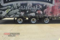 2009 Maxitrans 24 Pallet Dropdeck Curtainsider with Mezz