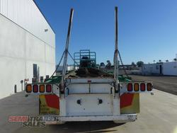 1983 Krueger Skid Off Flat Top Trailer