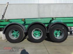 1983 Krueger Skid Off Flat Top Trailer