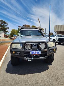 2011 Nissan Patrol ST GU 7 MY10 Silver