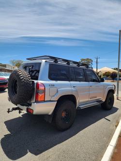 2011 Nissan Patrol ST GU 7 MY10 Silver