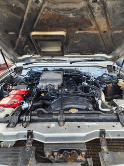 2011 Nissan Patrol ST GU 7 MY10 Silver