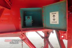 2009 Barker 12 Pallet Flat Deck Curtainsider A Trailer