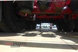 2009 Barker 12 Pallet Flat Deck Curtainsider A Trailer