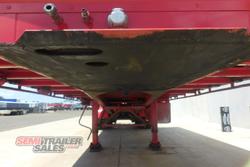 2009 Barker 12 Pallet Flat Deck Curtainsider A Trailer