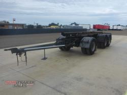2006 Chris's Body Builders 3 Axle Bin Dog Trailer