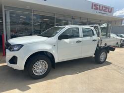 2025 Isuzu D-MAX MY25.5 Isuzu D-Max 4X4 Crew Cab Chassis SX 3.0L Automatic (TOR5016D) inc Heavy Duty Alloy tray