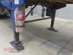 2008 Barker Chip Bin B Double Set Platform Tippers