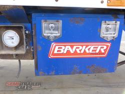 2008 Barker Chip Bin B Double Set Platform Tippers