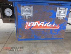 2008 Barker Chip Bin B Double Set Platform Tippers