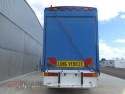 2008 Barker Chip Bin B Double Set Platform Tippers