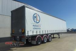 2008 Vawdrey 22 Pallet Curtainsider