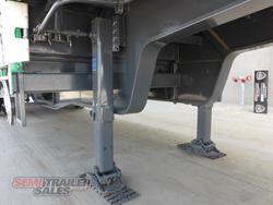 2008 Vawdrey 14 Pallet Dropdeck Curtainsider A Trailer with Mezz