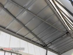 2008 Vawdrey 14 Pallet Dropdeck Curtainsider A Trailer with Mezz