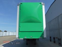 2008 Vawdrey 14 Pallet Dropdeck Curtainsider A Trailer with Mezz