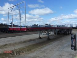 2002 Krueger 22 Pallet Flat Top Road Train Lead