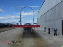 2002 Krueger 22 Pallet Flat Top Road Train Lead