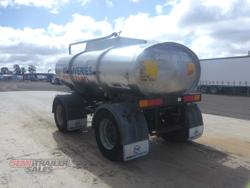 2001 Custom 4,000 Litre Aluminium Dog Tanker