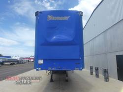 2010 Vawdrey 22 Pallet Curtainsider Road Train Lead