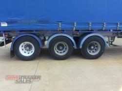 2010 Vawdrey 22 Pallet Curtainsider Road Train Lead
