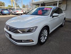 2016 Volkswagen Passat 132TSI Comfortline B8 MY17 WHITE