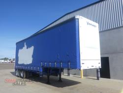2012 Vawdrey 16 Pallet Bogie Dropdeck Curtainsider
