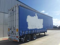 2012 Vawdrey 16 Pallet Bogie Dropdeck Curtainsider