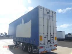 2012 Vawdrey 16 Pallet Bogie Dropdeck Curtainsider