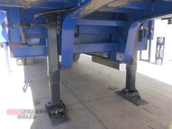 2012 Vawdrey 16 Pallet Bogie Dropdeck Curtainsider